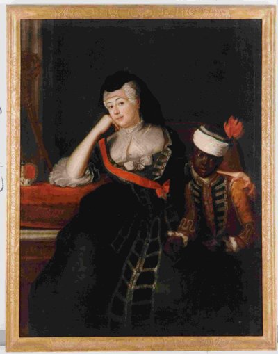 Portret van Johanna Charlotte van Anhalt-Dessau (1682-1750) door Anna Rosina de Gasc